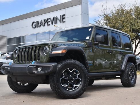 Used 2022 Jeep Wrangler Unlimited Rubicon 4xe w/ Cold Weather Group image 2