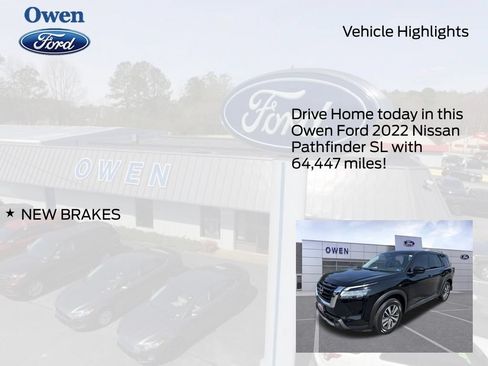 Used 2022 Nissan Pathfinder SL AWD/4WD image 7