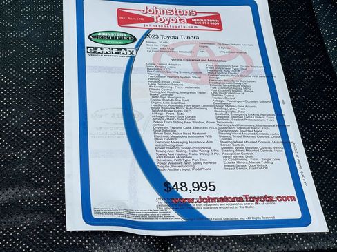 Used 2023 Toyota Tundra SR5 w/ TRD Sport Premium Package AWD/4WD image 3