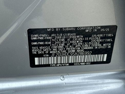 Certified 2025 Subaru Crosstrek 2.0i Premium AWD/4WD image 30