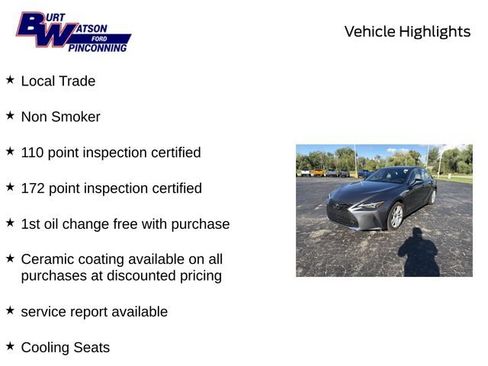 Used 2023 Lexus IS 300 AWD w/ Comfort Package image 7