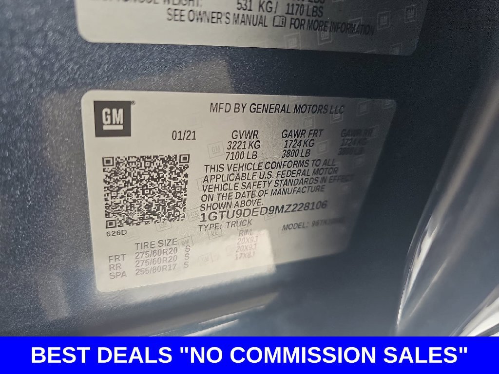 Used 2021 GMC Sierra 1500 SLT AWD/4WD image 41