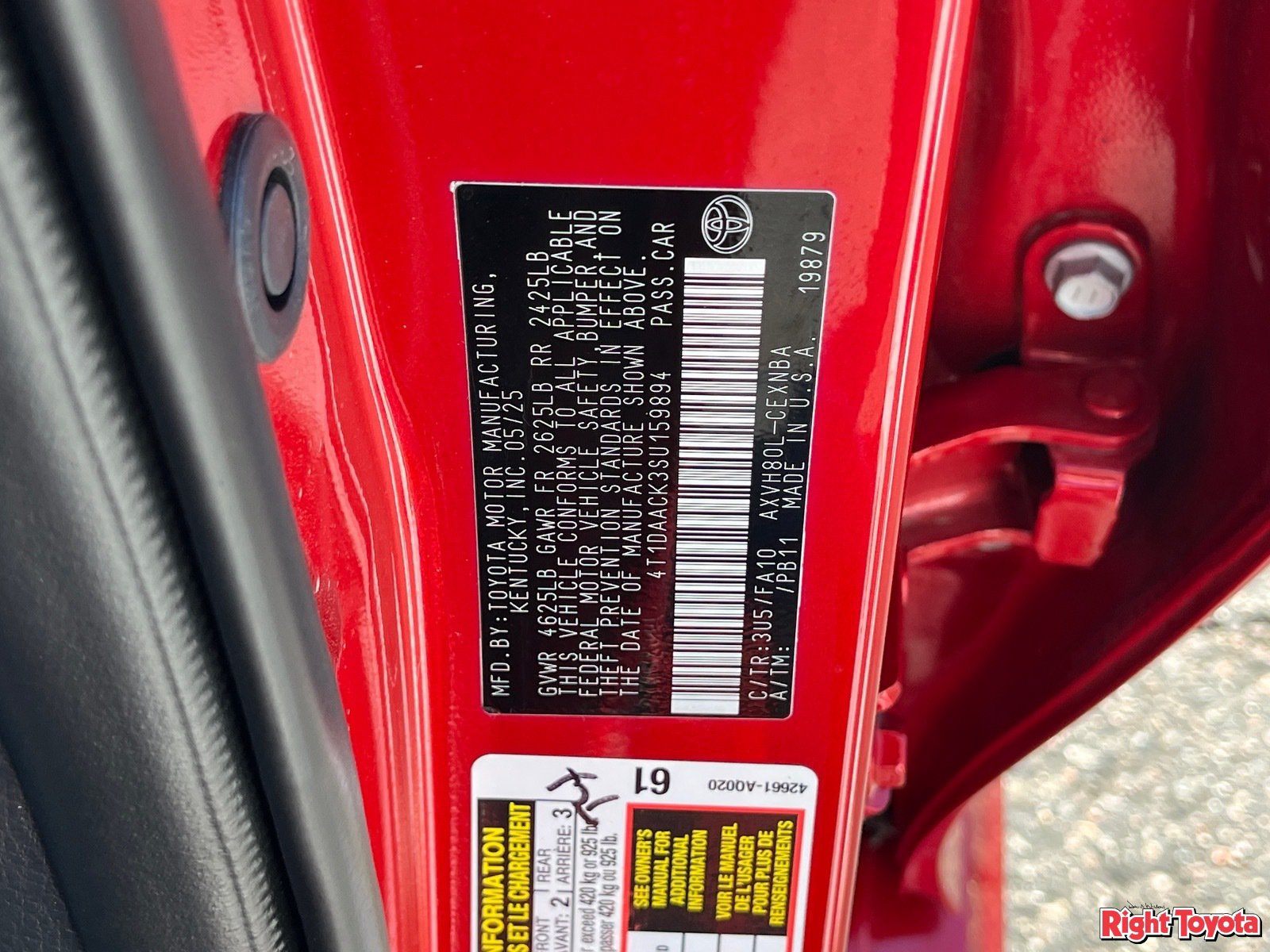 Certified 2025 Toyota Camry LE FWD image 33