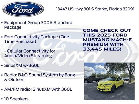 Certified 2025 Ford Mustang Mach-E Premium AWD/4WD image 20
