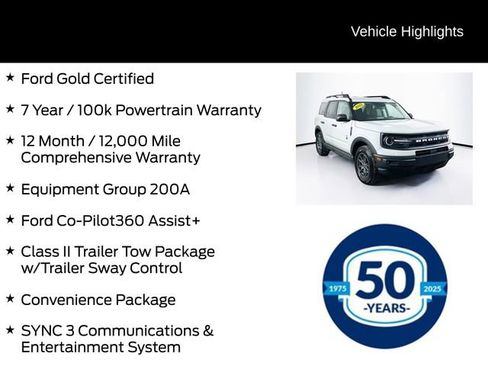 Certified 2022 Ford Bronco Sport Big Bend w/ Convenience Package image 6