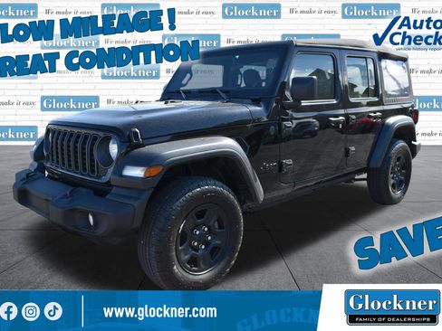 Used 2024 Jeep Wrangler Unlimited Sport AWD/4WD image 1