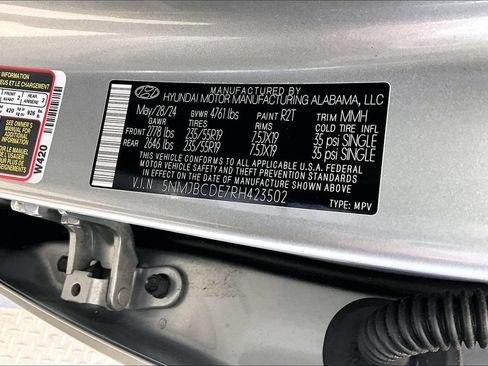 Used 2024 Hyundai Tucson SEL AWD/4WD image 34