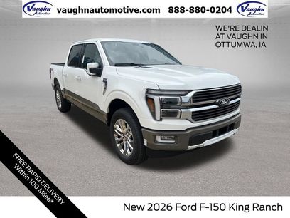 New 2026 Ford F150 King Ranch w/ Equipment Group 601A High