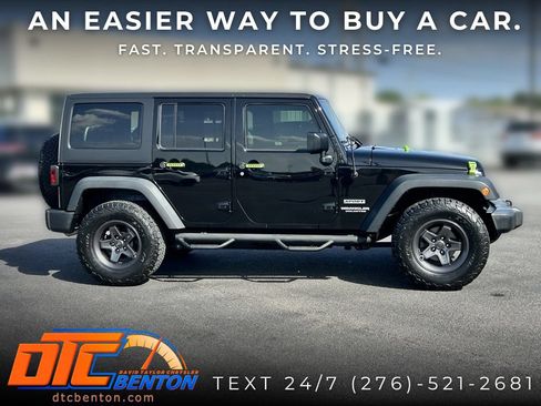 Used 2017 Jeep Wrangler Unlimited Sport w/ Quick Order Package 24S AWD/4WD image 4