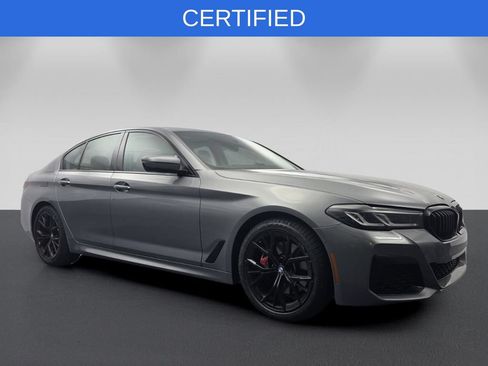 Certified 2023 BMW 530i w/ M Sport Package RWD image 1