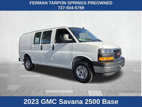 Used 2023 GMC Savana 2500 w/ Driver Convenience Package image 1