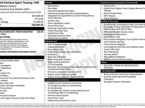 Used 2025 Buick Enclave Sport Touring FWD image 2