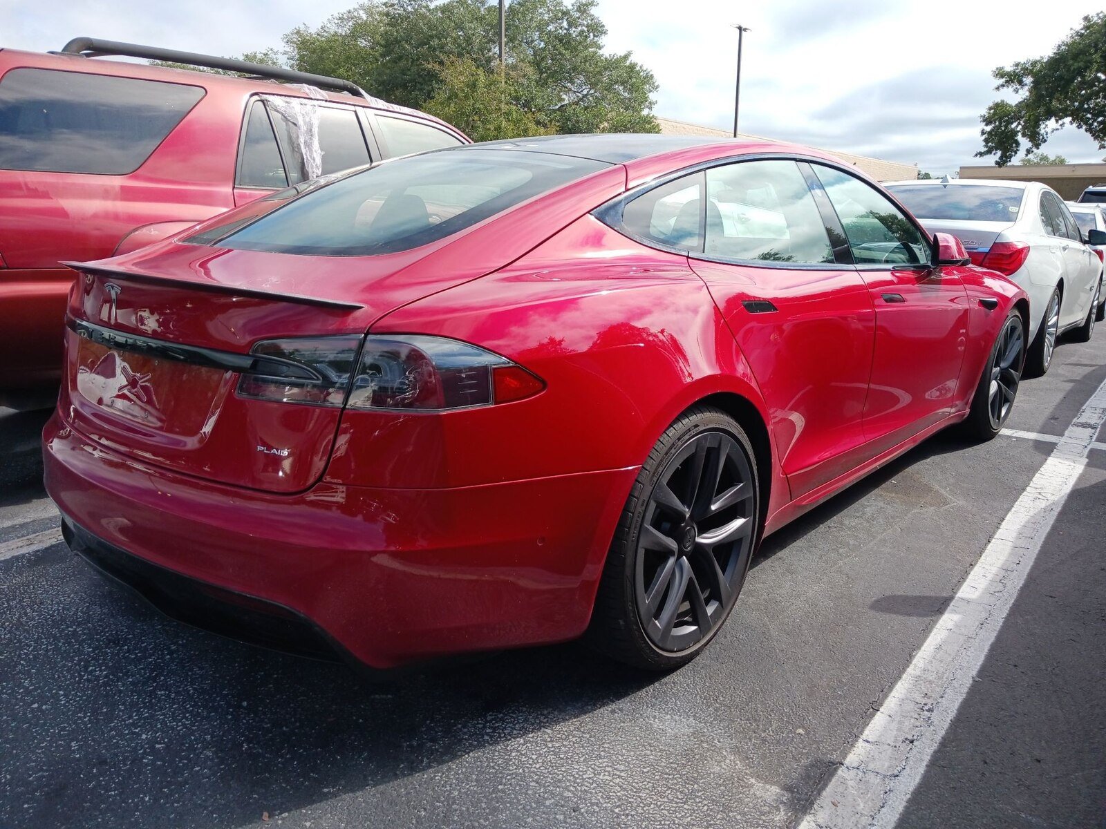 Used 2021 Tesla Model S Plaid AWD/4WD image 9