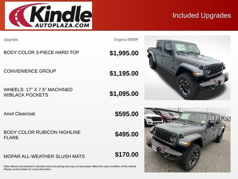 New 2025 Jeep Gladiator Rubicon w/ Convenience Group image 3