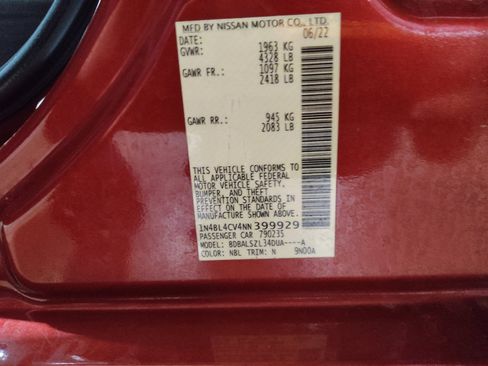 Used 2022 Nissan Altima 2.5 SR image 33