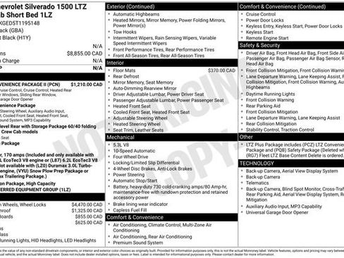 New 2026 Chevrolet Silverado 1500 LTZ w/ LTZ Convenience Package II AWD/4WD image 3