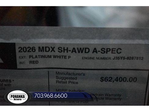 New 2026 Acura MDX A-Spec image 39