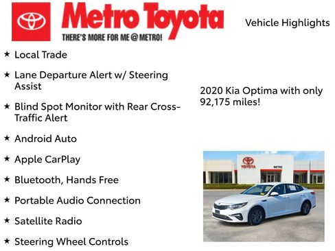 Used 2020 Kia Optima LX image 7