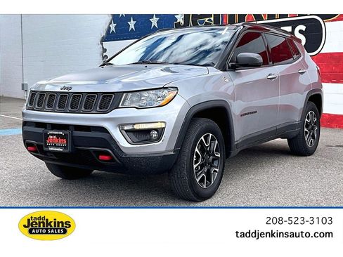 Used 2021 Jeep Compass Trailhawk AWD/4WD image 1