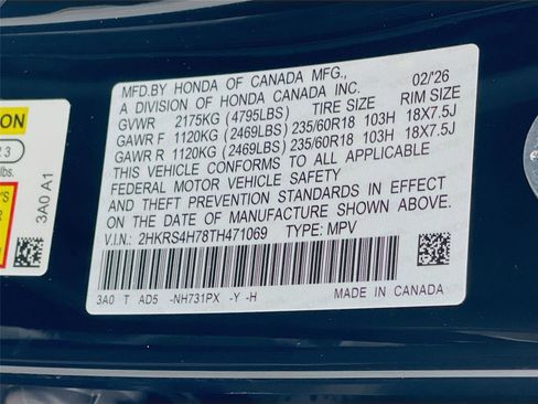 New 2026 Honda CR-V EX-L image 22