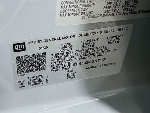 Certified 2025 GMC Sierra 1500 AT4 w/ AT4 Premium Package AWD/4WD image 29