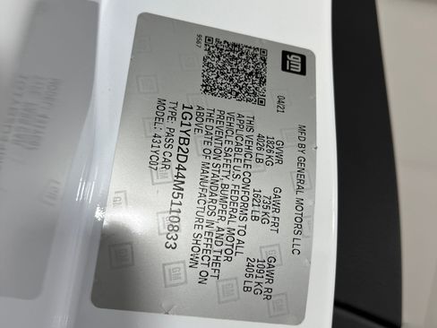 Used 2021 Chevrolet Corvette Stingray Preferred Cpe w/ 2LT image 15