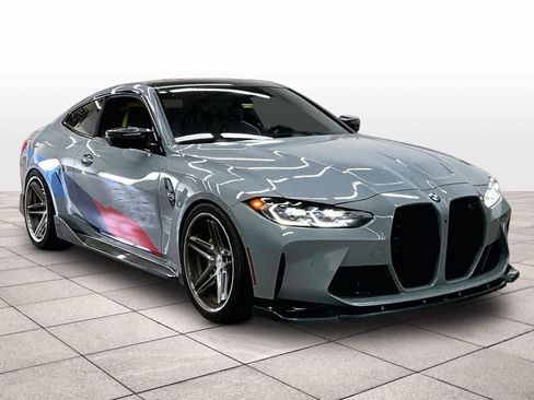 Used 2021 BMW M4 Competition w/ M Carbon Exterior Package RWD image 2