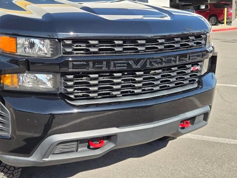 Certified 2021 Chevrolet Silverado 1500 Custom Trail Boss w/ Midnight Edition AWD/4WD image 8