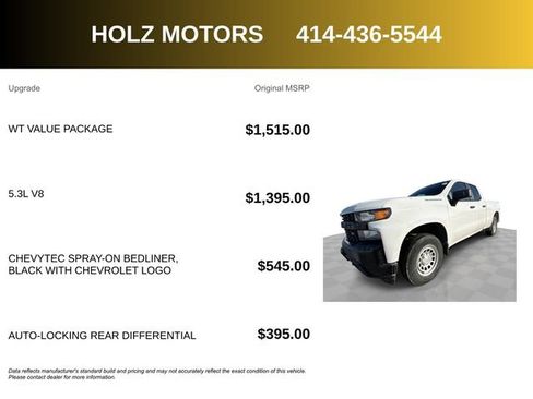 Certified 2021 Chevrolet Silverado 1500 W/T w/ WT Value Package image 5