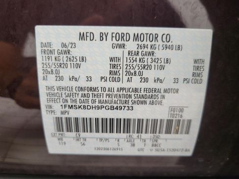 Certified 2023 Ford Explorer XLT w/ Equipment Group 202A AWD/4WD image 29