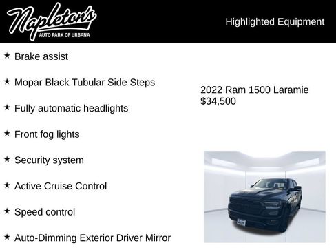 Used 2022 RAM 1500 Laramie AWD/4WD image 8
