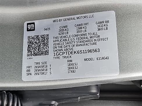 New 2025 Chevrolet Colorado Z71 image 23