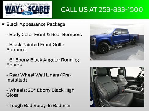 New 2026 Ford F350 Lariat w/ Black Appearance Package image 6
