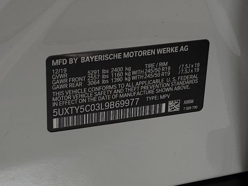 Used 2020 BMW X3 xDrive30i w/ Premium Package image 38