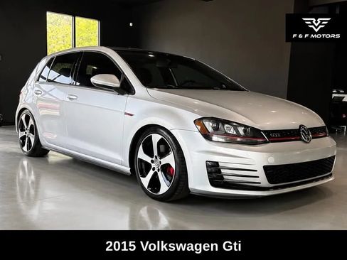 Used 2015 Volkswagen GTI SE w/ Lighting Package (SEL) FWD image 1