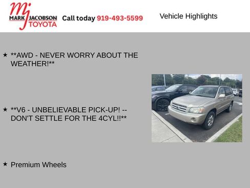 Used 2004 Toyota Highlander 4WD V6 image 5