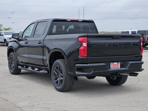New 2026 Chevrolet Silverado 1500 Custom w/ Turbomax Blackout Package RWD image 4