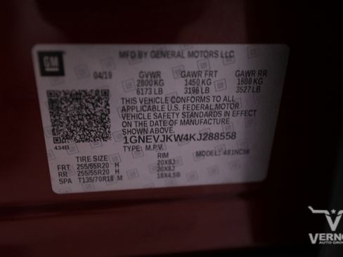 Used 2019 Chevrolet Traverse RS image 40