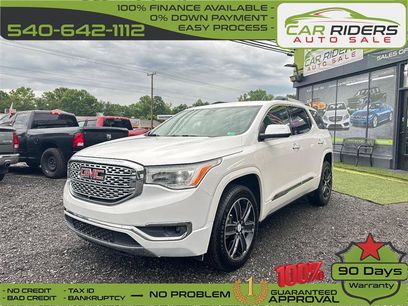 Used 2017 GMC Acadia Denali w/ Technology Package