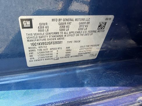 Used 2016 Chevrolet Silverado 2500 LT w/ All Star Edition AWD/4WD image 9