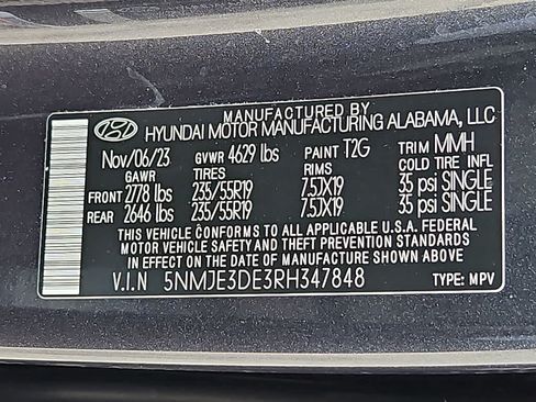 Used 2024 Hyundai Tucson Limited FWD image 29