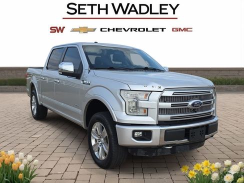 Used 2015 Ford F150 Platinum w/ Equipment Group 701A Luxury AWD/4WD image 1