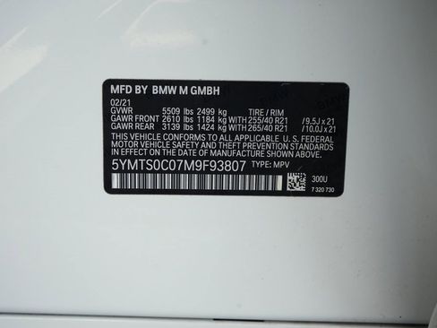 Used 2021 BMW X3 M w/ Competition Package image 36