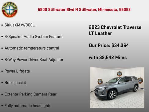 Used 2023 Chevrolet Traverse LT AWD/4WD image 10
