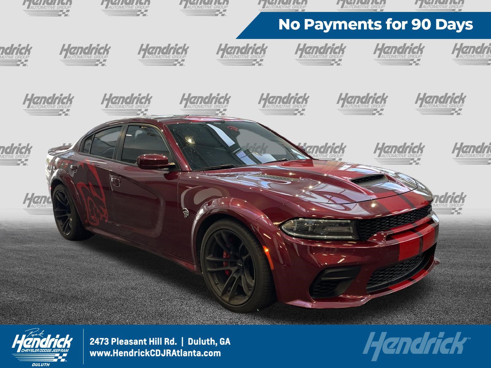 Used 2021 Dodge Charger SRT Hellcat w/ Harman/Kardon Audio Group RWD image 1