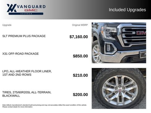 Used 2020 GMC Sierra 1500 SLT w/ SLT Premium Plus Package image 9