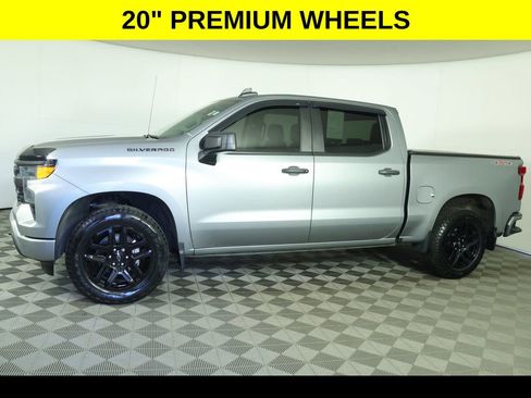 Used 2023 Chevrolet Silverado 1500 Custom w/ LPO, Dark Essentials Package AWD/4WD image 5