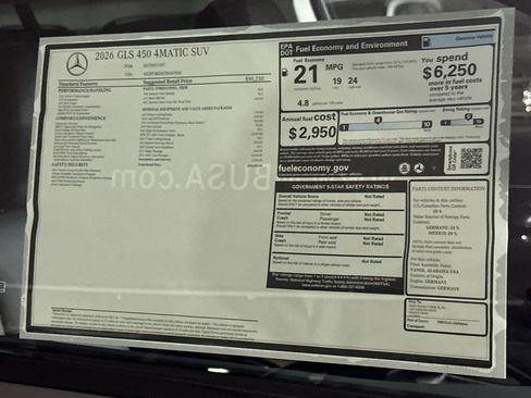 Used 2026 Mercedes-Benz GLS 450 4MATIC image 30