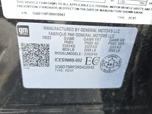 Used 2024 Cadillac CT4 V Blackwing w/ Driver Assist Package RWD image 21