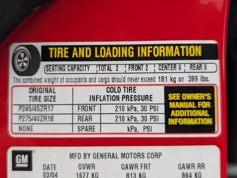 Used 2004 Chevrolet Corvette Convertible w/ Preferred Equipment Group image 31